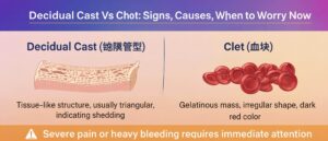 Decidual Cast Vs Clot: Signs, Causes, When to Worry Now