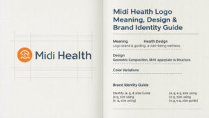Midi Health Logo Meaning, Design & Brand Identity Guide