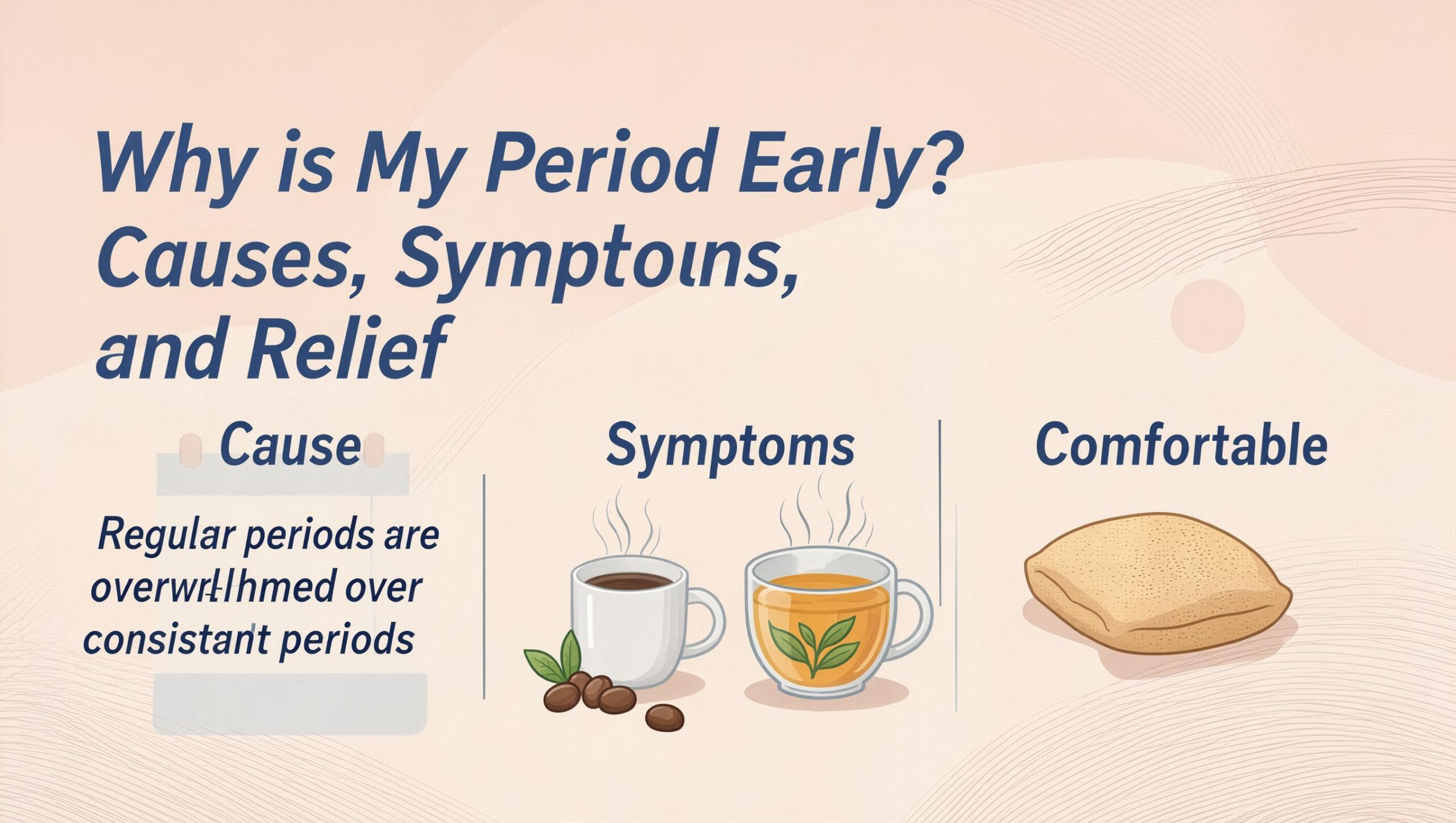 Why Is My Period Early? Causes, Symptoms, and Relief