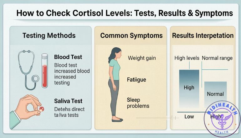 How to Check Cortisol Levels: Tests, Results & Symptoms